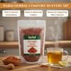 Aarved Edible Pure & Natural Safflower Flower Petals (75g) Kusum Ke Phool, Aromatic Edible Herbs For Homemade Lattes & Tea Blends, Rich In Antioxidant, No Added Color & Preservatives (Pack of 1) view 2