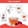 Aarved Organic Edible Sun Dried Rose Petals/Gulab Patti (50gms) Caffeine Free Herbal Tea, Dry Petals For Baking, Various Crafting, Beautiful Hair & Skin - Rich In Antioxidant, Cures Sore throat (Pack of 1) view 3
