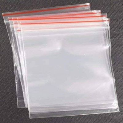 MultiFct Premium Zip Lock Bags 4" x 5" | Reusable Plastic Zipper Bags for Freezer, Food, and Personal Storage, Clear Ziplock Pouches for Home and Office Organization (4"X 5") (100pcs Ziplock Pouch)