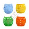 AEREX Reusable Baby Cotton Cloth Diapers For 0 to 1 Year Without Insert Pads Leak Proof Washable Diapers For New Born Babies Adjustable Pocket Cloth Diaper Nappies (Multicolor, Pack of 2) view 1