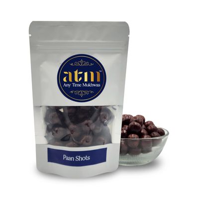 ANY TIME MUKHWAS Instant Pan Shot, Mouth Freshner, Mukhwas (250 Grams) - Meetha Pan Flavor Candy Laddu For After Meal Snacks
