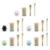 MERISHOPP Japanese Matcha Set Japanese Tea Utensils Traditional Gifts Matcha Whisk Set White|Home & Garden|Food & Beverages|Tea view 3