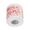 MERISHOPP Merry Christmas Printed Paper Tissue Roll Home Holiday Decor Novelty Gifts|Home & Garden|Household Supplies & Cleaning|Paper Products|Toilet Paper view 1