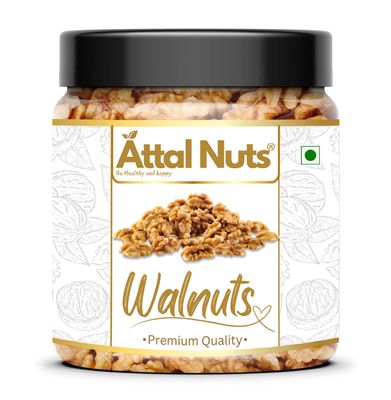 Natural Premium California Walnut Kernels | Akhrot Giri Without Shell Dry Fruit | Rich in Protein, High in Fiber, Low Calorie | Perfect for Healthy Snacking, Cooking & Gluten-Free Lifestyle (400g)