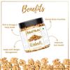 Natural Premium California Walnut Kernels | Akhrot Giri Without Shell Dry Fruit | Rich in Protein, High in Fiber, Low Calorie | Perfect for Healthy Snacking, Cooking & Gluten-Free Lifestyle (400g) view 3