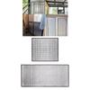 CALANDIS Aluminum Foil Insulation Film Blackout Window Film for Bathroom Door Balcony 50cmx50cm | Window Film | Window Treatments & Hardware view 4