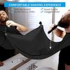APURK Beard Apron With Shaping Tool | Beard Bib Trimming Hair Catcher Cloth With 2 Suction Cups | Grooming Tool | Beard Shaping Comb | Personal Care Accessories (Set of 1,Multicolor) view 3