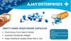 AJAY ENTERPRISES Empty Vegetarian Capsules SIZE 0 (500 MG) (Pack of 1000) (NAVY BLUE WHITE, SIZE 0 (500 MG)) view 4