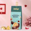 FlowerAura Lovely Romantic Combo of Cute Teddy & Hazelnut Rock Chocolate For Birthday Gift, Anniversary Gift, Valentine's Day Gft for Girlfriend, Boufriend, Husband & Wife (Same Day Delivery) view 2