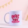 FlowerAura Love Romantic Gift Hamper of Ceramic Mug, Cute Teddy, Pack of 2 Chocolate For Birthday & Anniversary Gift, Valentine's Day Gift For Boyfriend, Girlfriend, Husband & Wife (Same Day Delivery) view 3