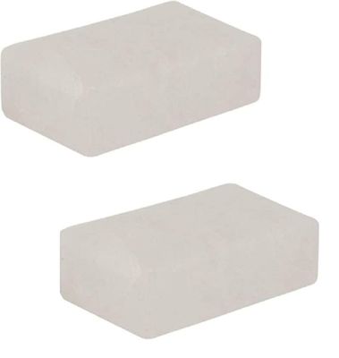 Brothers Alum Stone Bar 100G | Natural Fitkari Stone for Skin Tightening & Water Purification | Crystal White Alum Bar for Underarms & Shaving | Gentle & Effective (Pack of 4)