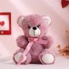 FlowerAura Lovely Romantic Hamper of Cute Teddy, Pack of 4 Chocolate Balls, Mug For Birthday Gift, Anniversary Gift, Valentine's Day Gft for Girlfriend, Boufriend, Husband & Wife (Same Day Delivery) view 2