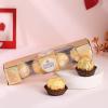 FlowerAura Lovely Romantic Hamper of Cute Teddy, Pack of 4 Chocolate Balls, Mug For Birthday Gift, Anniversary Gift, Valentine's Day Gft for Girlfriend, Boufriend, Husband & Wife (Same Day Delivery) view 4