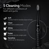 AGARO COSMIC ADVANCE Sonic Electric Tooth Brush For Adults With 5 Modes, 2 Brush Heads & Rechargeable With 4 Hours Charge Lasting Up To 25 Days, Power Toothbrush, (Black) view 3