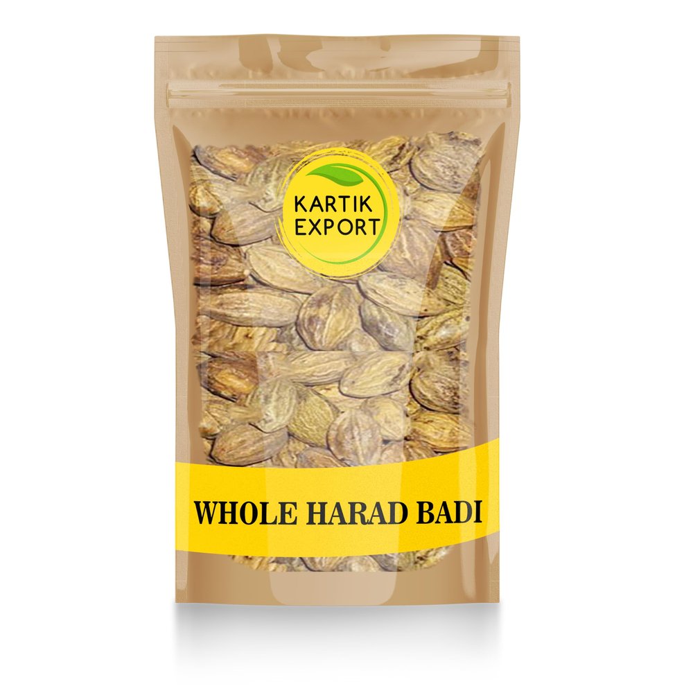 Kartik Export Harad | Whole Haritaki | Kadukkai | Sabut Harar | Terminalia Chebula | Karakkaya | Aralu | Inknut - 2 Kg