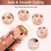 GOERGETA Portable eyebrow trimmer for epilator, facial hair remover for Unisex,Face, Lips, Nose Hair Removal Electric epilator view 3