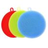 Gra8 Multipurpose Better Sponge Cleaning Sponge Silicone Sponge Antibacterial Kitchen Scrubber (3pc Set) (Multicolor) view 1