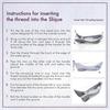 Generic Silique Eyebrow Face and Body Hair Threading and Removal Epilators System Multi Use with Extra 6 Thread Eyebrow Face and Body Hair Threading Removal Epilator Tweezer Kit (Silique Multi) view 3
