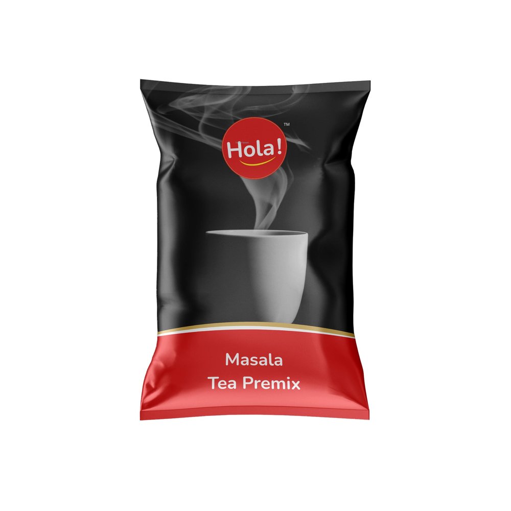 Hola! Masala Tea Premix 1 kg Pouch, Ideal for Vending Machines. |100% Milk based
