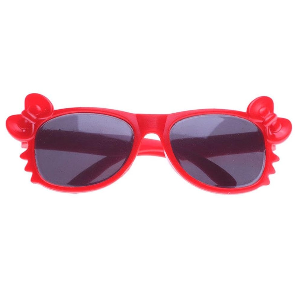 LOOM TREE 1 Pair Poly Sunglasses Glasses for 18" American Dolls Red Round | Dolls | Clothes & Accessories | Modern