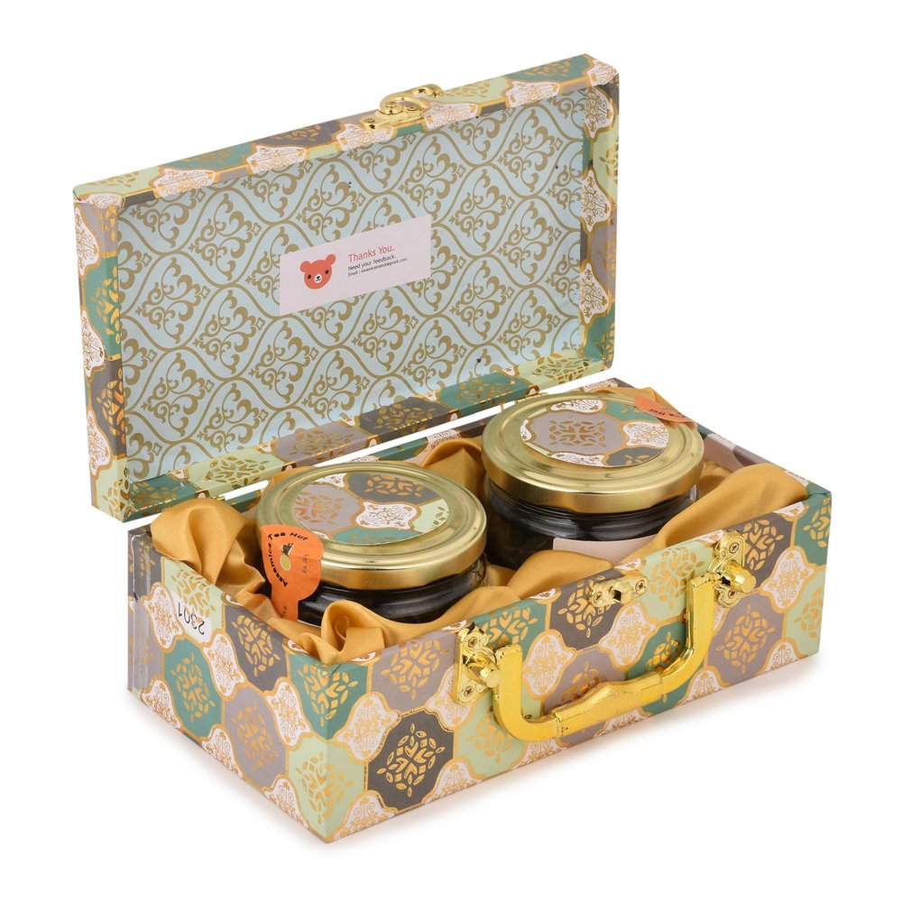 Assamica Tea Hut Combo Pack Celebration Box: Orthodox Black Tea & Orthodox Green Tea Premium Loose Leaf Blend, Refreshing & Flavorful, Perfect for Tea Lovers, 400gm
