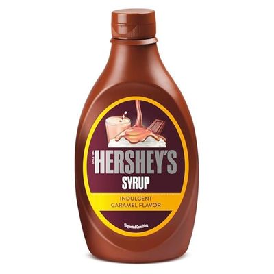CELEBRINO HER-SHEY'S Caramel Flavored Syrup | Delicious Caramel Flavor | 623 Gm Bottle
