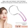 FLIZZOW Portable Painless Spring Facial Hair Remover for Women - Threading Tool Epilators Unwanted Hair on Upper Lip Chin Face view 2