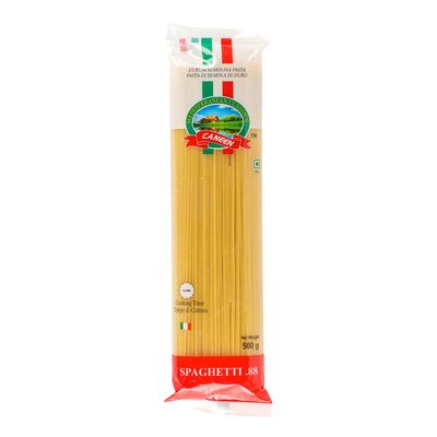 CANEEN Spaghetti Pasta| Durum Wheat | Ideal for Classic Pasta Dishes (Pack of 1, 500g)