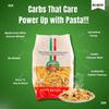 Caneen Penne Pasta | 100% Durum Wheat Semolina Pasta | Authentic Italian Flavors (Pack of 5, 500g Each) view 4