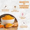 TS TANUSHREE SPICES Pure & Natural Aromatic Flavorful High Curcumin Content 100 gm Turmeric Powder with Natural Oils Ideal for Cooking Teas and Wellness Pack of 5 view 4