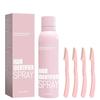 CAVERNSHOP Hair Identifier Spray for Face Shaving and Dermaplaning 100ML Depilatory Spray for Skin and Body Quick Hair Removal for Smooth Skin Suitable for Men and Women Includes 4 Razors view 1