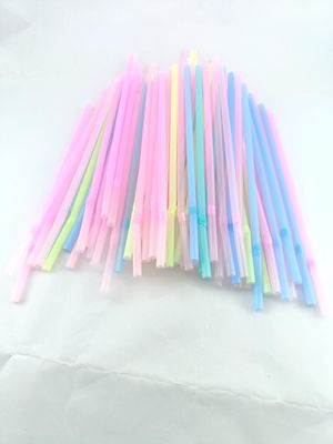 advancedestore Pack of 50Pcs Collection Flexible Bent Soft Multicolour Straw