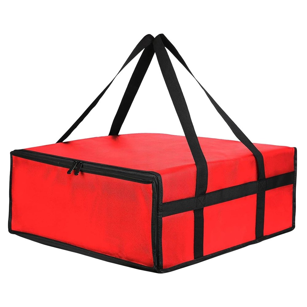 LOOM TREE Insulated Pizza Carrier Delivery Bag Versatile Lightweight Thermal Pizza Box 50cmx50cmx15cm | Kitchen, Dining & Bar | Kitchen Storage & Organization | Lunch Containers