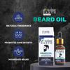 Amazing Earth Organic Beard Oil, 30 ml, for Strong and Healthy Beard Growth Pack of 4 view 3