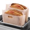 LOOM TREE Non-Stick Toaster Bags Washable Organization 10X for Bread Snacks Pizza 16X16.5Cm | Kitchen, Dining & Bar | Kitchen Storage & Organization | Food Storage Bags view 4