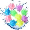 Clickswift Reusable Tangle-Free Eco-Friendly 15Colorful Laundry Ball Reusable Washing Laundry Dryer Ball Fabric Softener Helper Wash Ball Anti-wrap Protection Washing Clothes Ball (Multicolor) view 4