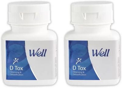 D Tox Cleansing and Detoxification Supplement, 2x60 Tablets