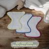 Mothers Choice Reusable Terry-lined Cloth Nappy/Diaper Training Pants/Langot Waterproof Nappy For Baby - Outside Soft PVC, Inside Terry view 2