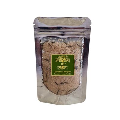 ALT Rosemary & Lemon Foot Salt | Refreshes, Energizes & Revitalizes Tired Feet | Infused with Mineral-Rich Salts & Essential Oils to Soothe Fatigue, Boost Circulation & Restore Soft, Fresh Feet | 50g