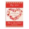 SFU E Com Almond Chocolates With Choco Filled Cookies Dark Fantasy | Valentine Chocolate With Love Greeting Card | Valentine Chocolate Hamper | 1128 view 2