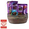 SFU E Com Almond & Fruit N Nut Chocolates With Basket | Valentine Chocolate With Love Greeting Card | Valentine Chocolate Hamper | 761 view 1