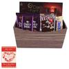 SFU E Com Beautiful Loaded Chocolate Basket Hamper | Valentine Chocolate With Love Greeting Card | Valentine Chocolate Hamper | 893 view 1