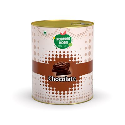 Tea Planet Chocolate Popping Boba Pearls 1000g | Ready-to-Serve Bubble Tea Topping with Rich Chocolate Flavor for DIY Drinks, Smoothies, Milkshakes, Mocktails, Ice Cream & Desserts | Vegan-Friendly Add-On for Caf & Home Use (1000g, Chocolates)