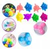 Clickswift 10 Pcs Reusable Anti Winding Silicone Laundry Cleaning Dryer Ball with 2 Pcs Washing Machine Hair Filter Cleaning Mesh Bag Washing Machine Lint Remover (Multiolor) view 3