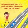 Adore Zoom Car Kids Soft Bristles Toothbrush Pack of 4 (Multicolor, Pack Of 4) view 2