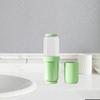 Fashion My Day Toothbrush Container Portable Toothpaste Storage Toothbrush Case for Camping 4Pcs Green view 1