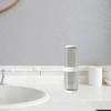 Fashion My Day Toothbrush Container Portable Toothpaste Storage Toothbrush Case for Camping 2Pcs White Gray view 1