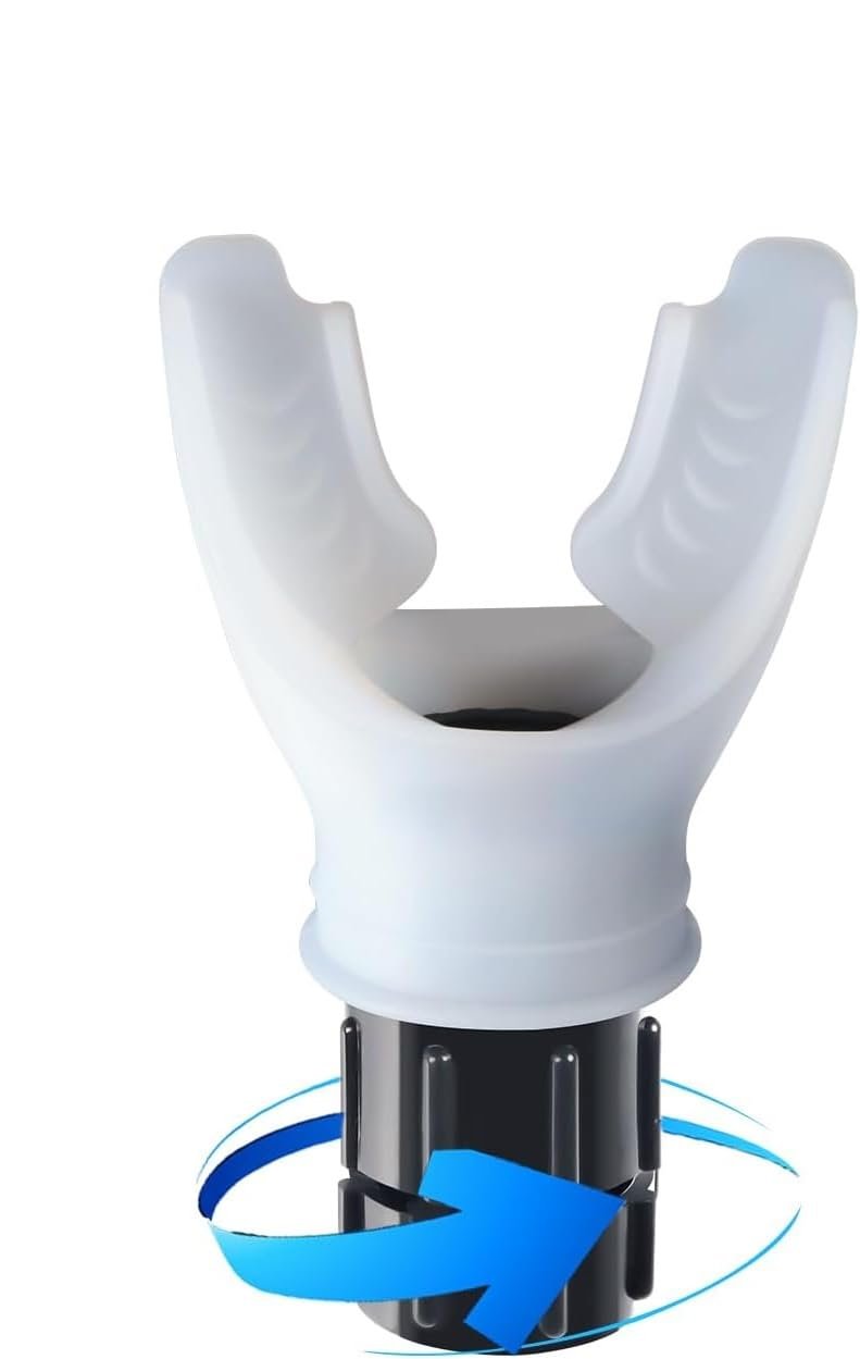 Leosportz Breath Trainering Equipment - Braething Trainer to Enhance Lung Capacity Exerciser Deivce | Protable Easy to Carry | Easy to clean and Use (White)