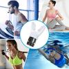 Leosportz Breath Trainering Equipment - Braething Trainer to Enhance Lung Capacity Exerciser Deivce | Protable Easy to Carry | Easy to clean and Use (White) view 3
