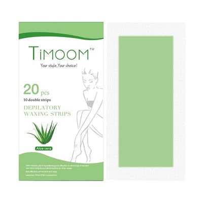 Enakshi 20pcs Dual-sided Depilatory Waxing Strips Cold Wax Bikini Hair Remover Aloe|Health & Beauty | Shaving & Hair Removal | Waxing Supplies